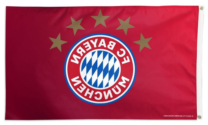 FC Bayern Munchen Flag 3x5 International Soccer 46314322 Heartland Flags