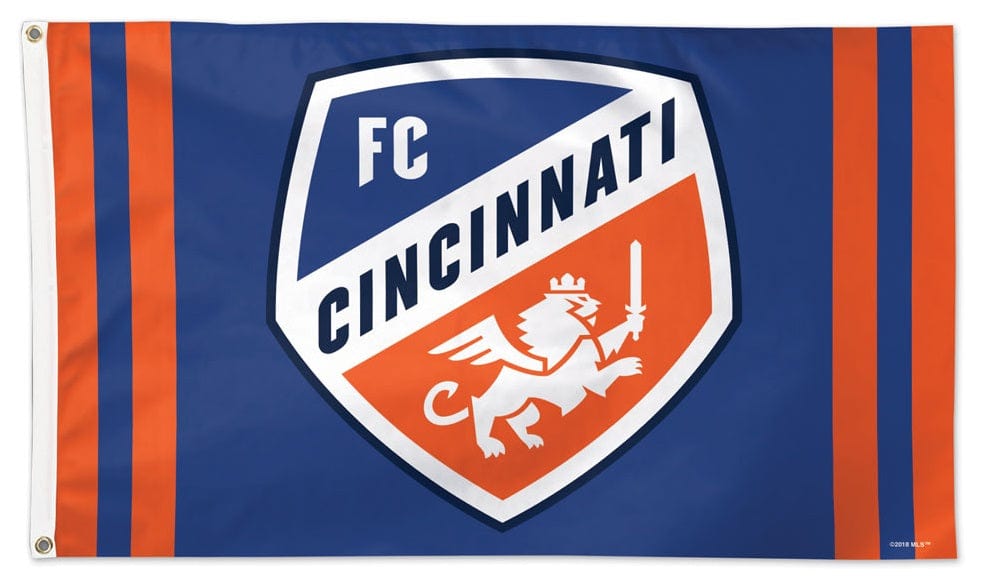 FC Cincinnati Crest Flag 3x5 Soccer 30163119 Heartland Flags