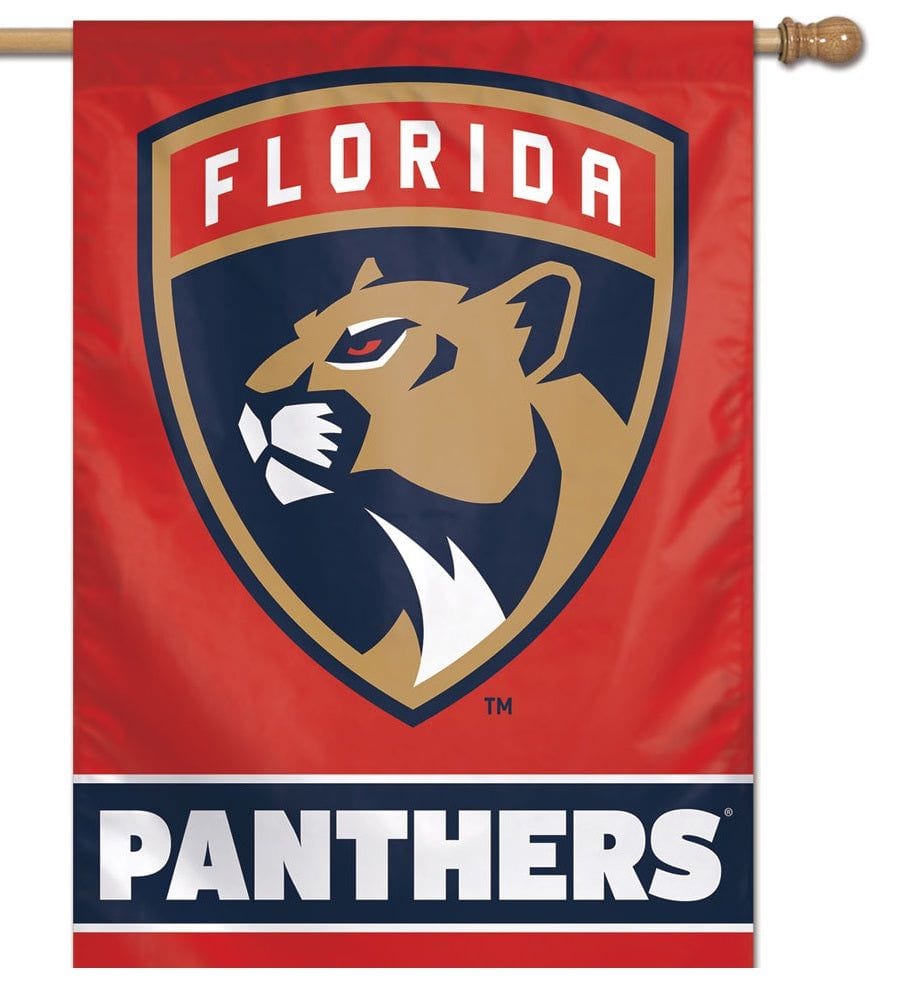 Florida Panthers Banner Current Logo Flag 01454017 Heartland Flags