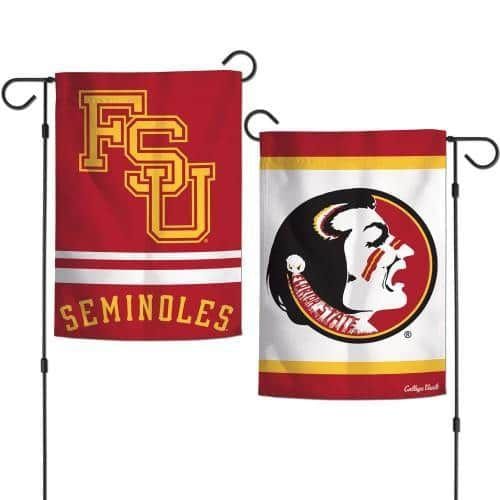 Florida State Garden Flag 2 Sided Seminoles Vintage Classic Logo ...