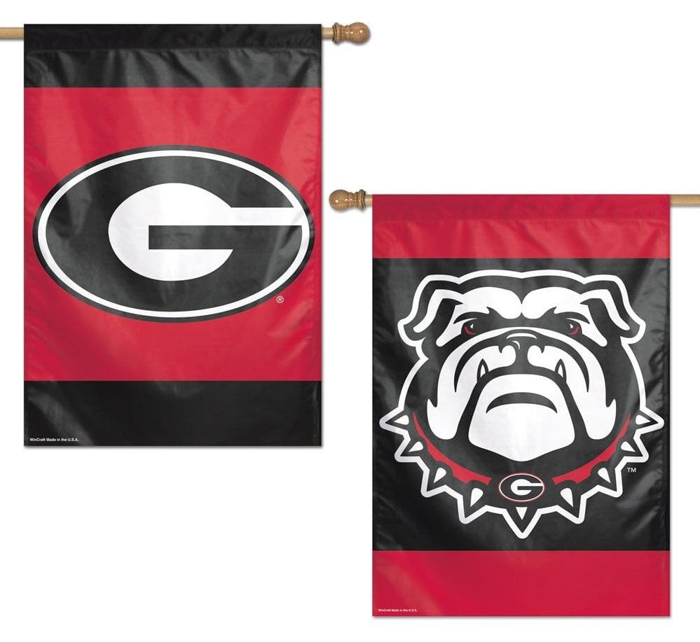 Georgia Bulldogs Banner 2 Sided House Flag 36669013 Heartland Flags