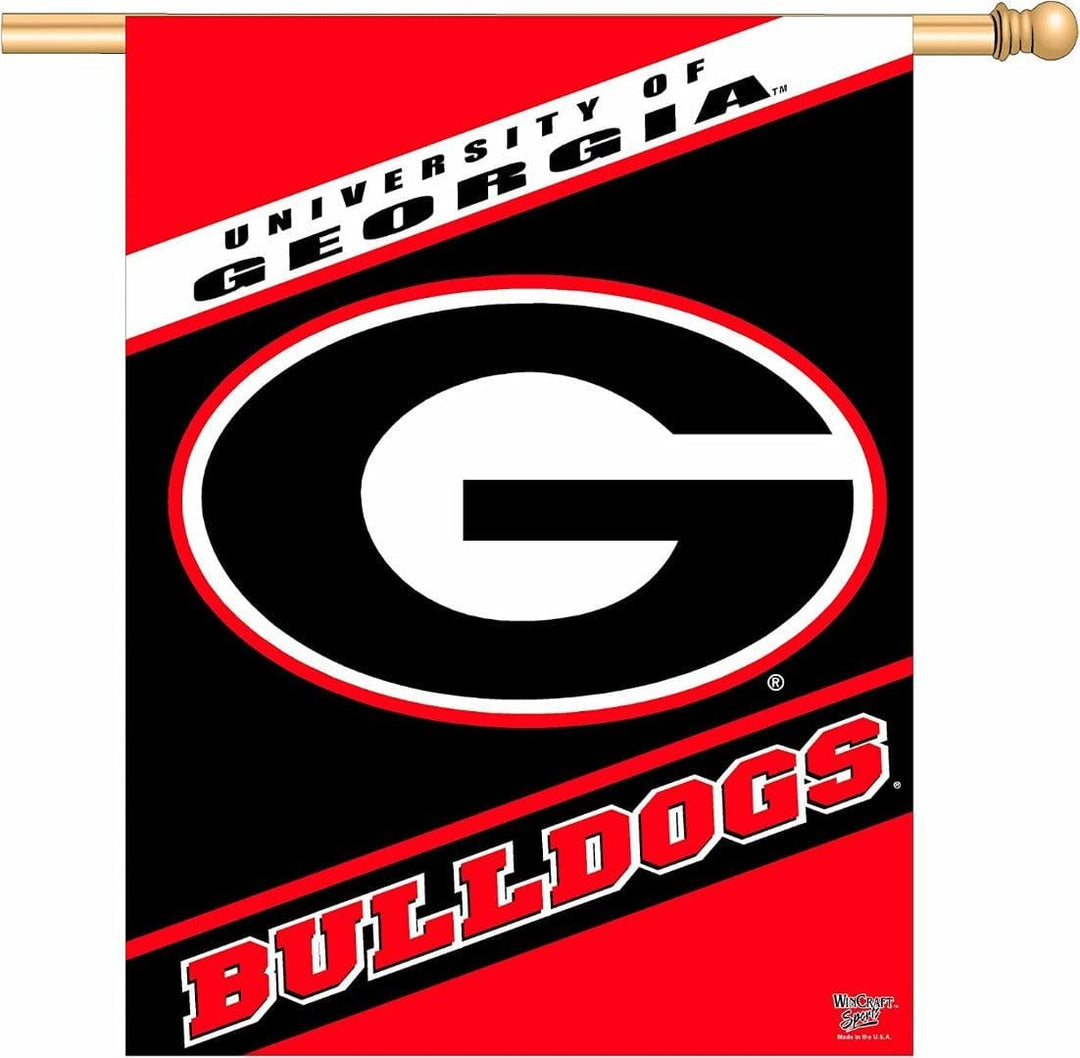 Georgia Bulldogs Flag Vertical House Banner 00442051 Heartland Flags