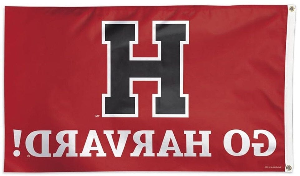 Go Harvard Flag 3x5 Slogan 98488116 Heartland Flags