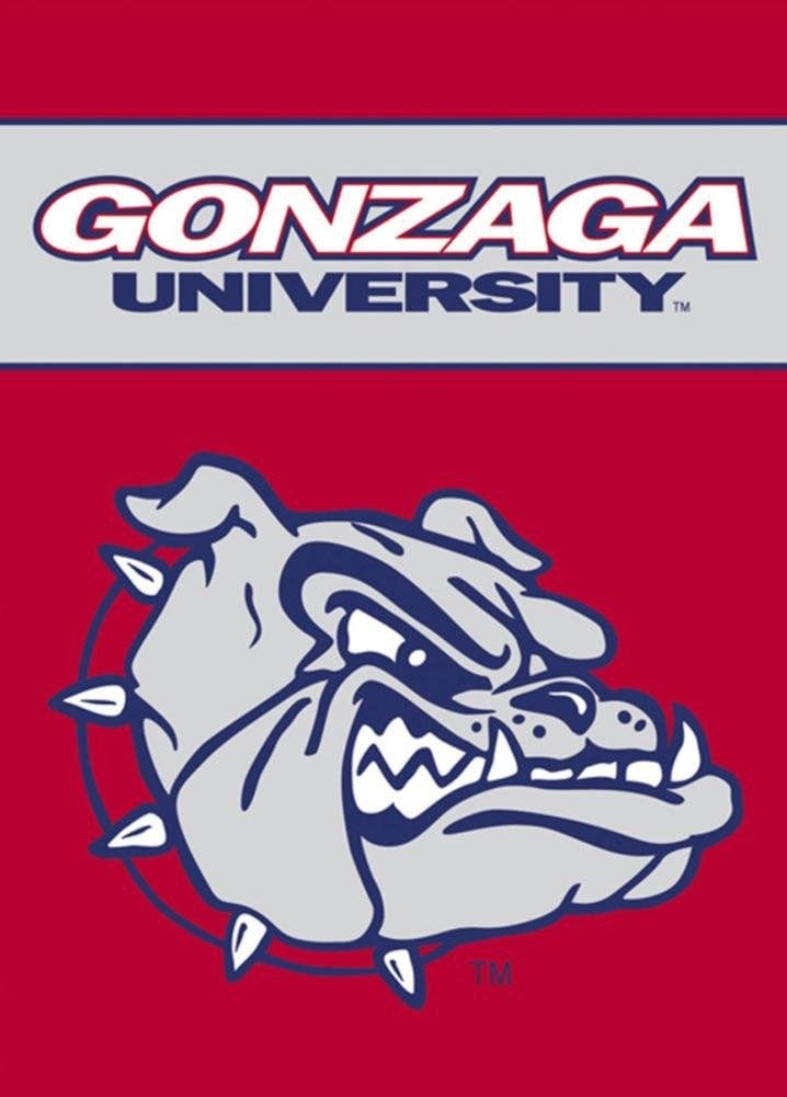 Gonzaga University Garden Flag 2 Sided Bulldog Logo 83078 Heartland Flags