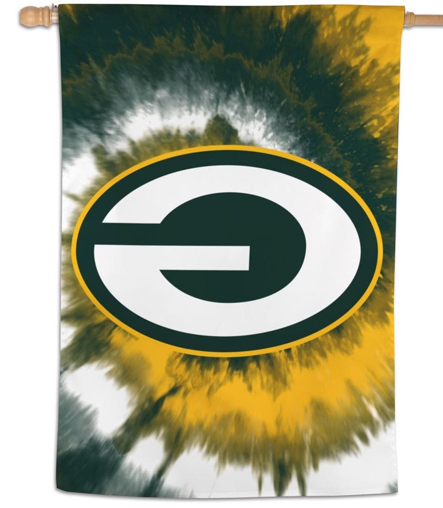 Green Bay Packers Flag Tie Dye Logo House Banner 36857321 Heartland Flags