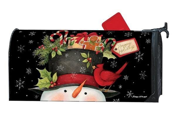 Hatful of Goodies Christmas Mailbox Cover Mailwraps 01780 Heartland Flags