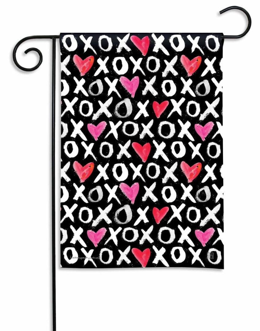 Hearts Hugs and Kisses Garden 2 Sided Courtney Morgenstern 36858 Heartland Flags