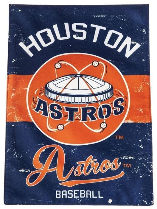 Houston Astros Flag 2 Sided Throwback Vintage House Banner 13L4210VINT Heartland Flags