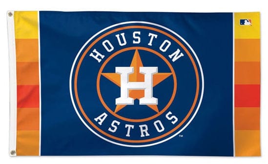 Houston Astros Flag 3x5 Logo 01776115 Heartland Flags