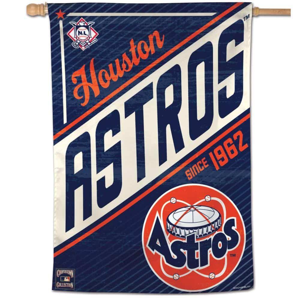 Houston Astros Flag Cooperstown Throwback House Banner 05233419 Heartland Flags