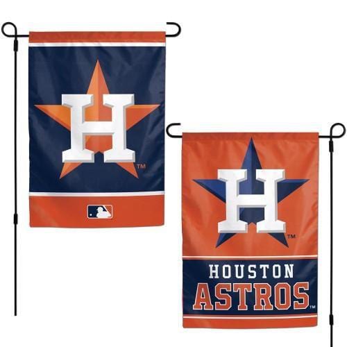Houston Astros Garden Flag 2 Sided MLB Double Logo 15798217 Heartland Flags
