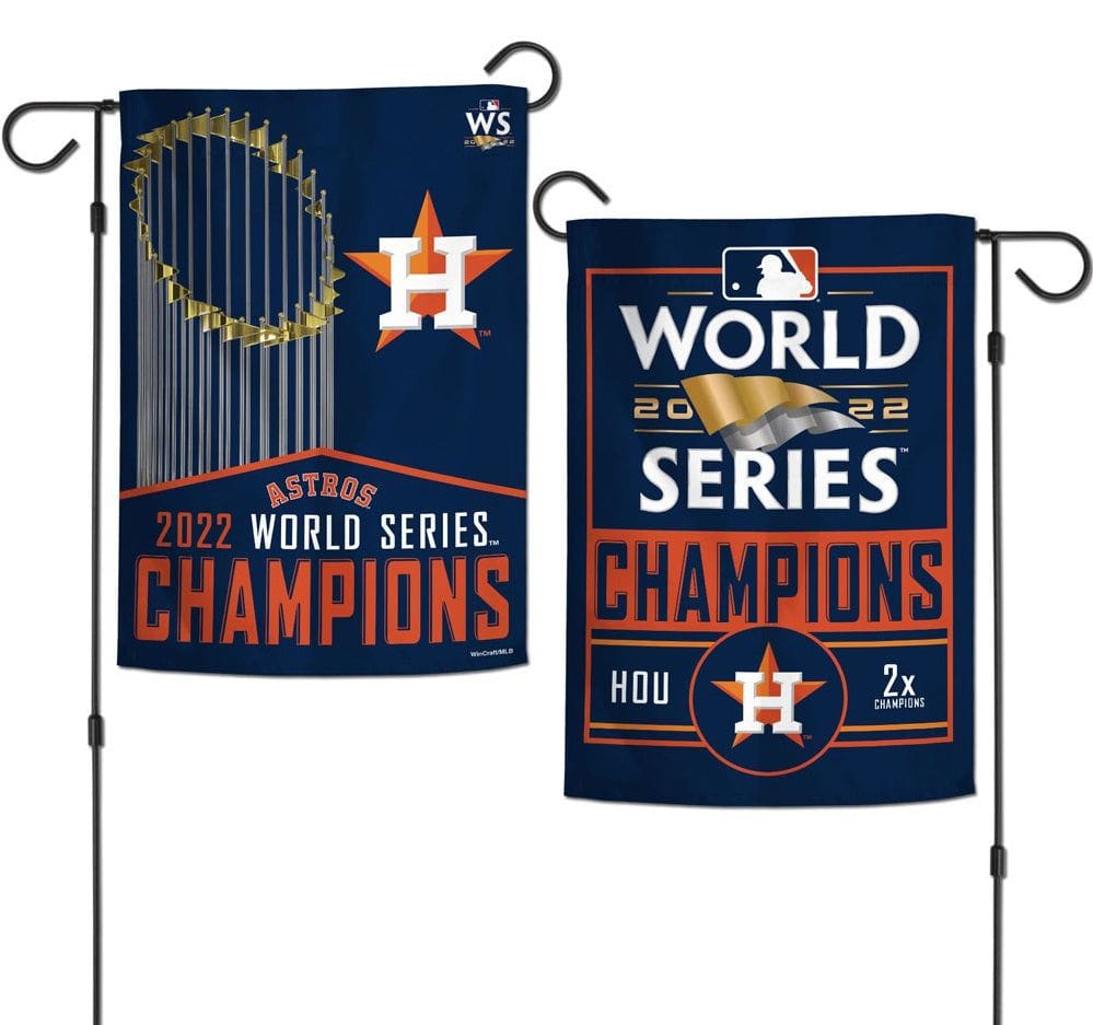 Houston Astros Garden Flag 2 Sided World Series Champions 61684310 Heartland Flags