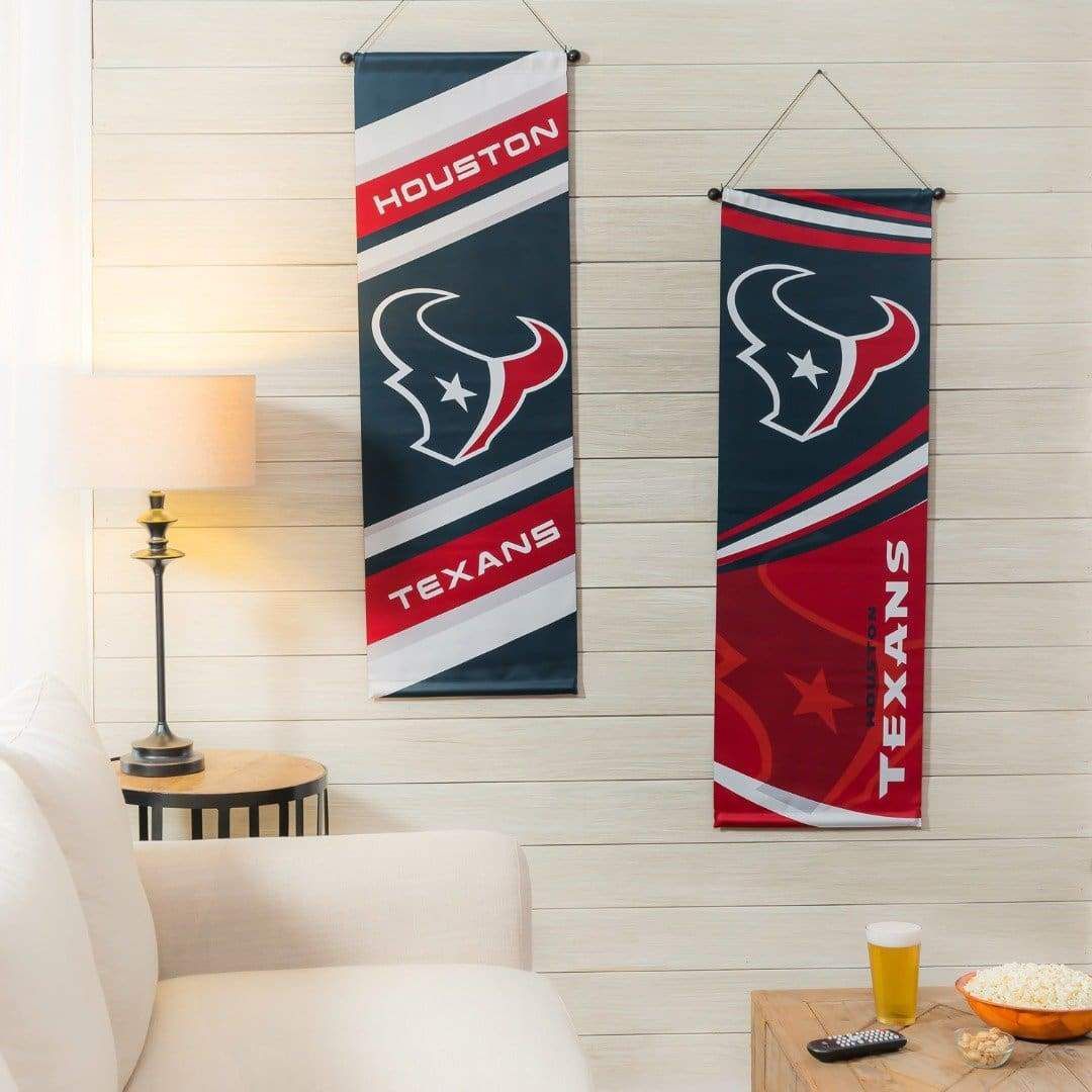 Houston Texans Flag 2 Sided Wall Banner with Dowell 13DS3812FB Heartland Flags