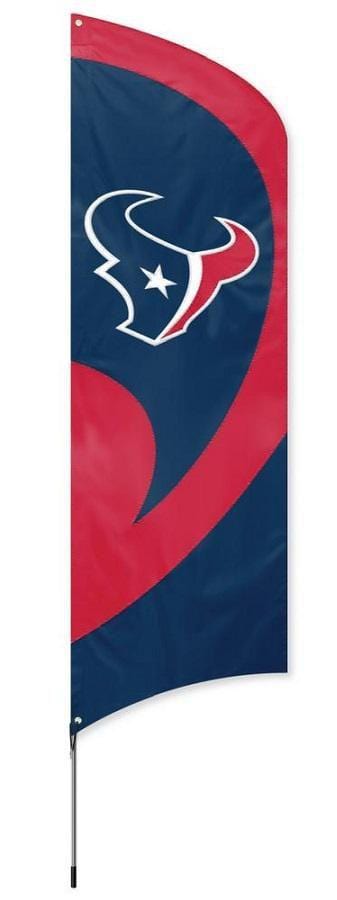 Houston Texans Tall Team Feather Flag with Flagpole TTTX Heartland Flags