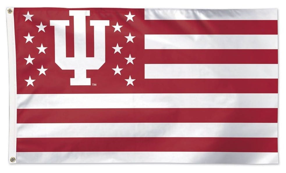 Indiana Hoosiers Flag 3x5 Americana Stars Stripes 43700118 Heartland Flags