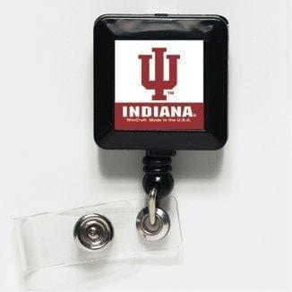 Indiana University Reel Hoosiers ID Badge Holder IU 26195061 Heartland Flags