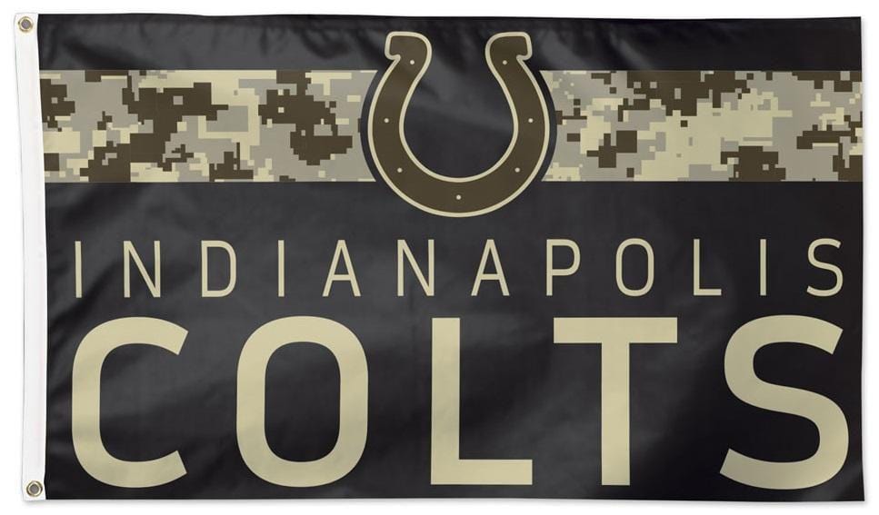 Indianapolis Colts Flag 3x5 Digi Camo 33014321 Heartland Flags