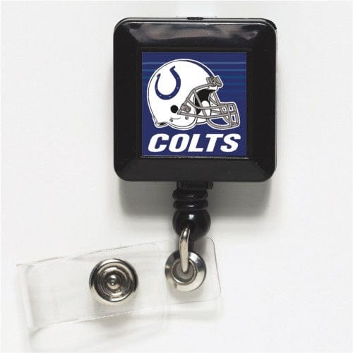 Indianapolis Colts Reel Retractable Badge Holder 14137051 Heartland Flags