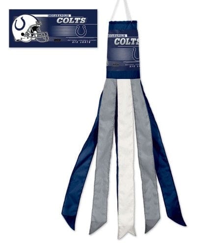 Indianapolis Colts Windsock 57 Inches Long 00524941 Heartland Flags
