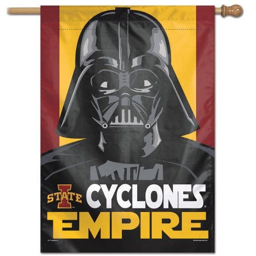 Iowa State Cyclones Empire Flag Vertical Star Wars House Banner 35331117 Heartland Flags