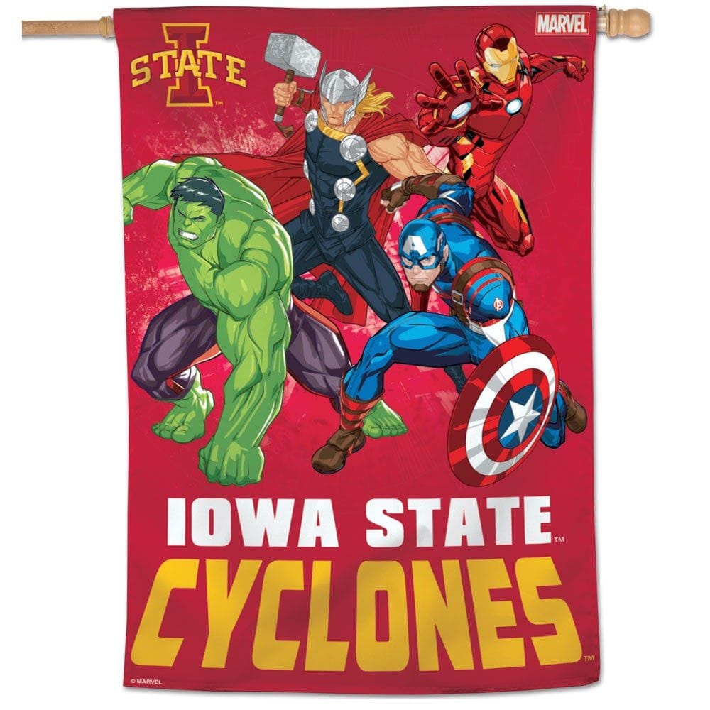 Iowa State Cyclones Flag House Banner Marvel Avengers 21958320 Heartland Flags
