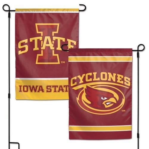 Iowa State Cyclones Garden Flag 2 Sided Double Logo 16108017 Heartland Flags