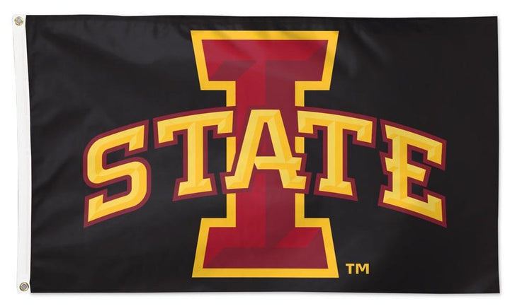 Iowa State Flag 3x5 I State Logo on Black 32939321 Heartland Flags