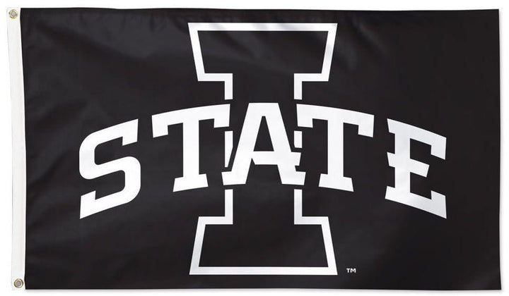 Iowa State Flag Black White Logo Single Sided or Double Sided 2x3 or 3x5 44865321 Heartland Flags