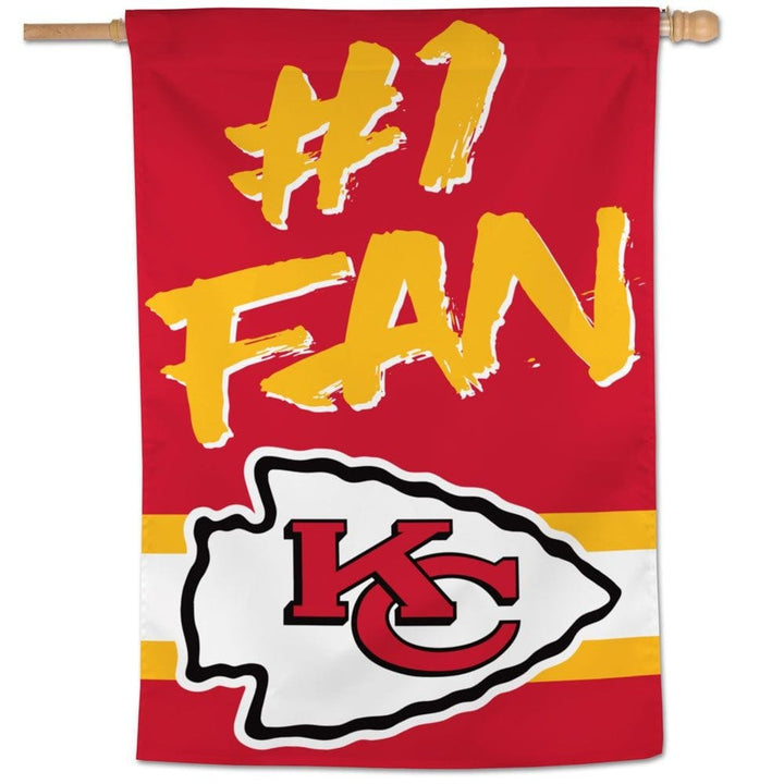 Kansas City Chiefs Flag #1 Fan Banner 45885321 Heartland Flags