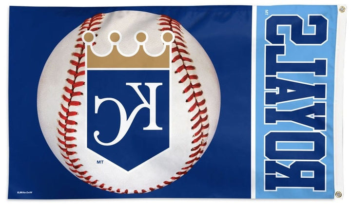Kansas City Royals Flag 3x5 Baseball Logo 34793321 Heartland Flags