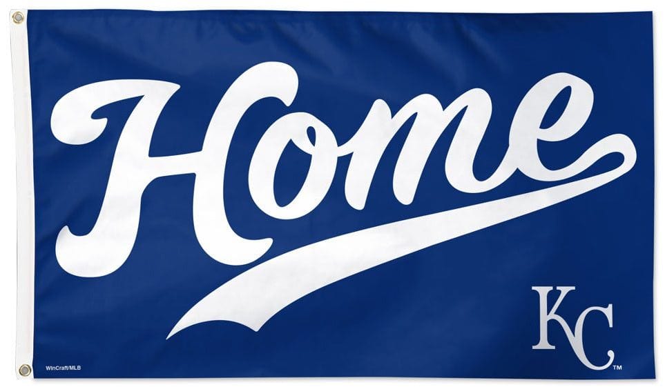 Kansas City Royals Flag 3x5 Home KC Logo 55294322 Heartland Flags