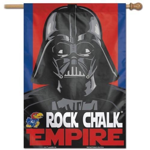 Kansas Jayhawks Flag Star Wars Rock Chalk Empire 16236217 Heartland Flags