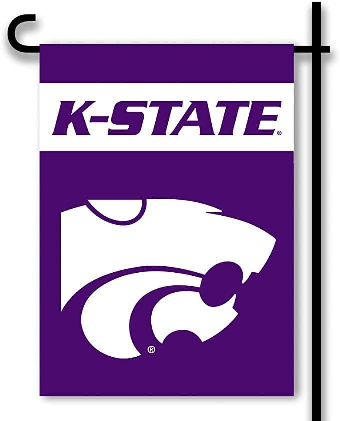 Kansas State Wildcats Garden Flag 2 Sided Logo 83118 Heartland Flags