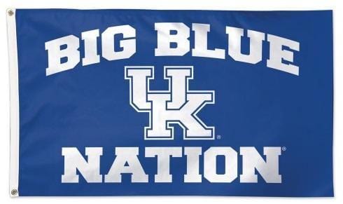 Kentucky Wildcats Flag 3x5 Big Blue Nation Slogan 08621319 Heartland Flags