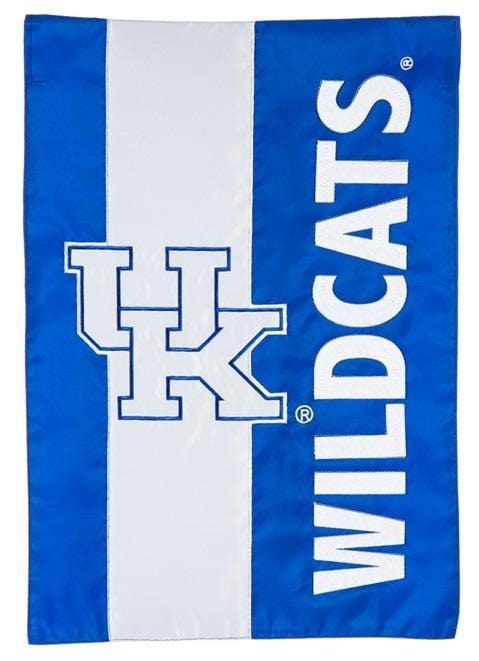 Kentucky Wildcats Garden Flag 2 Sided Applique University 16SF944 Heartland Flags