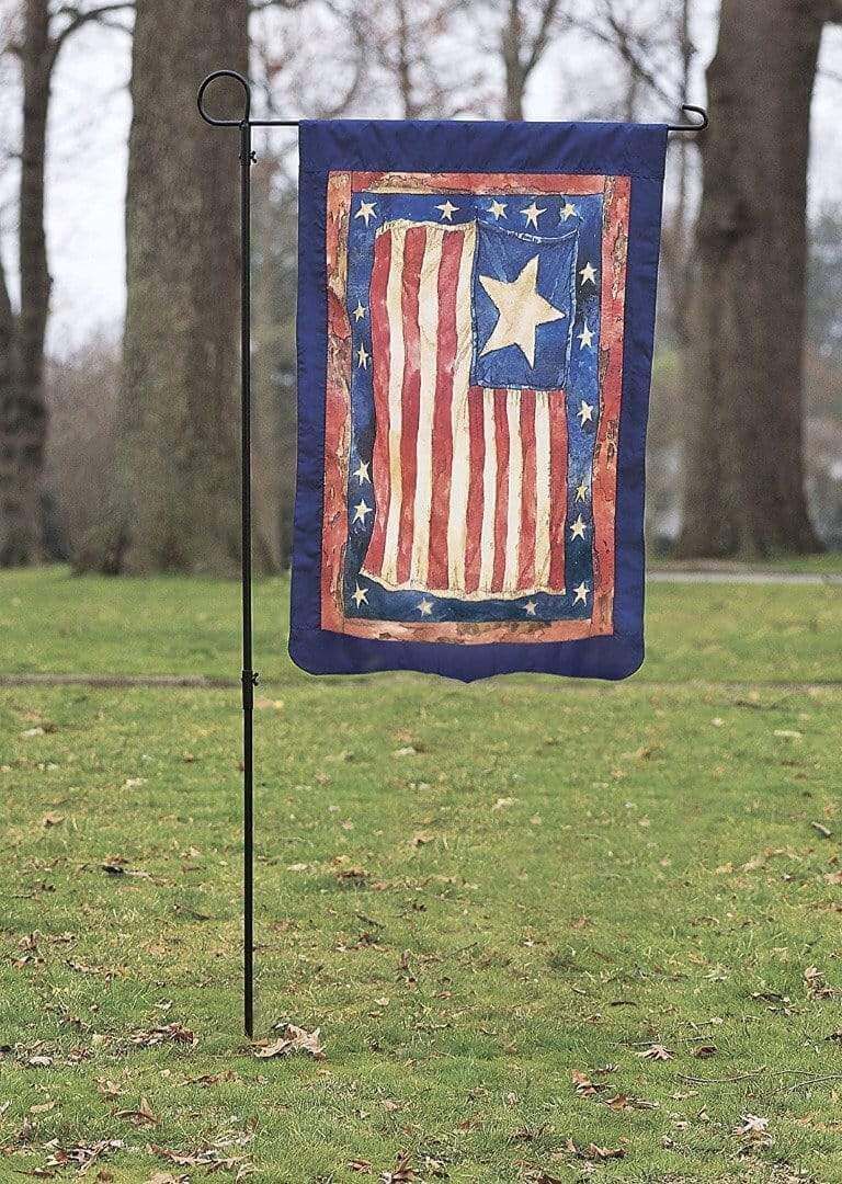 Large Iron Garden Stand for Vertical Banners 23013 Heartland Flags