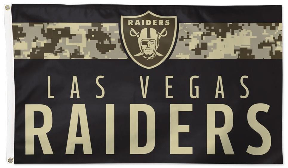 Las Vegas Raiders Flag 3x5 Digi Camo 32576321 Heartland Flags