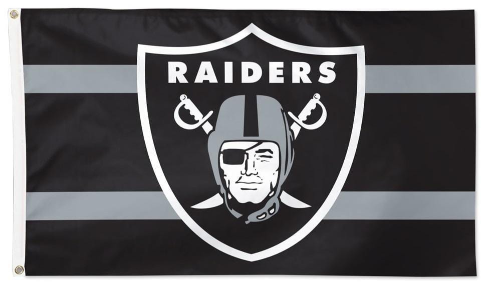 Las Vegas Raiders Flag 3x5 Home Stripe 32573321 Heartland Flags