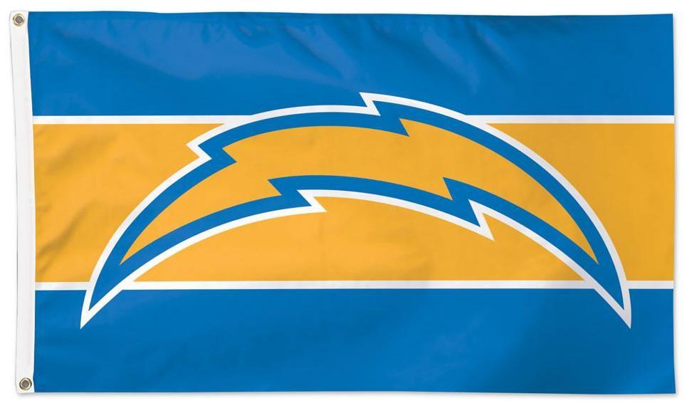 Los Angeles Chargers Flag 3x5 Home Stripe 32430421 Heartland Flags