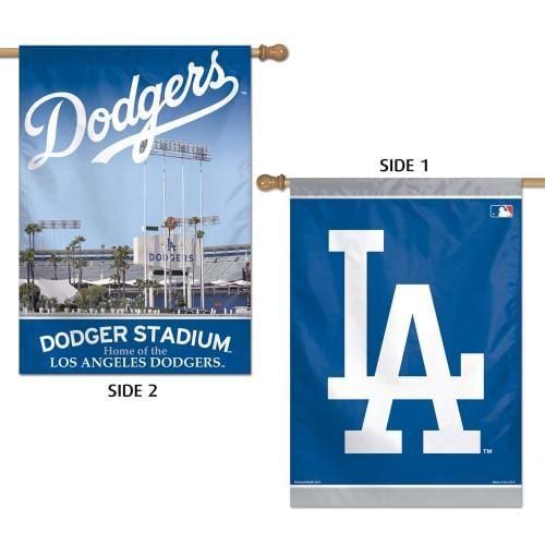 Los Angeles Dodgers Banner 2 Sided House Flag Dodger Stadium 47016013 Heartland Flags