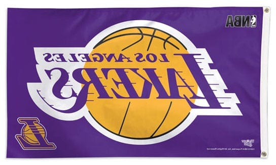 Los Angeles Lakers Flag 3x5 Purple 02466115 Heartland Flags