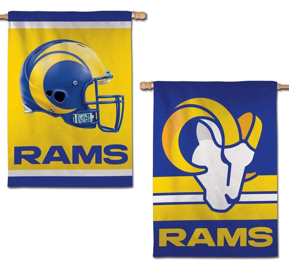Los Angeles Rams Flag 2 Sided New Logo House Banner 21070020 Heartland Flags