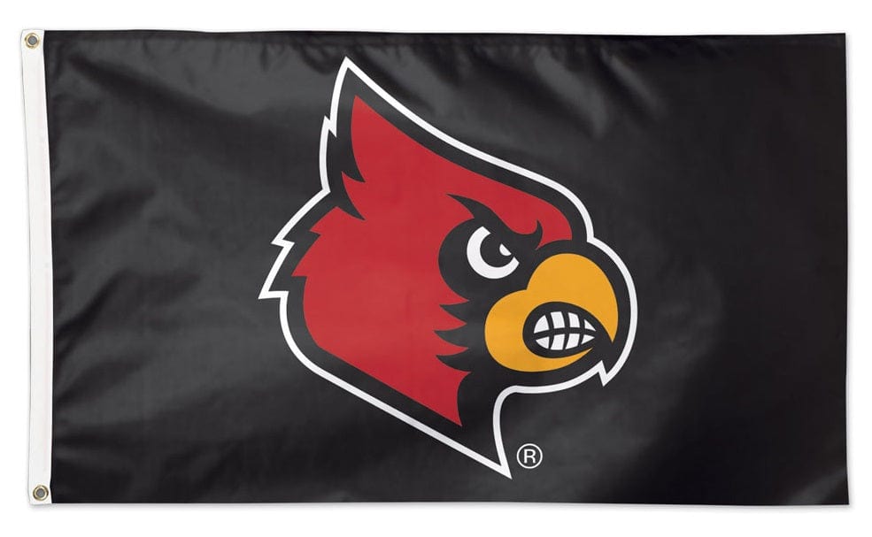 Louisville Cardinals Flag 3x5 Black 56787117 Heartland Flags