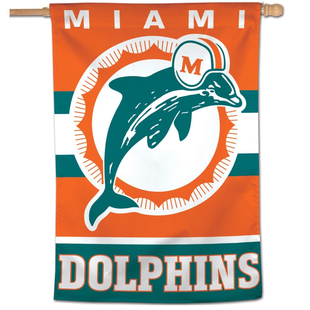 Miami Dolphins Banner Retro House Flag 42072118 Heartland Flags