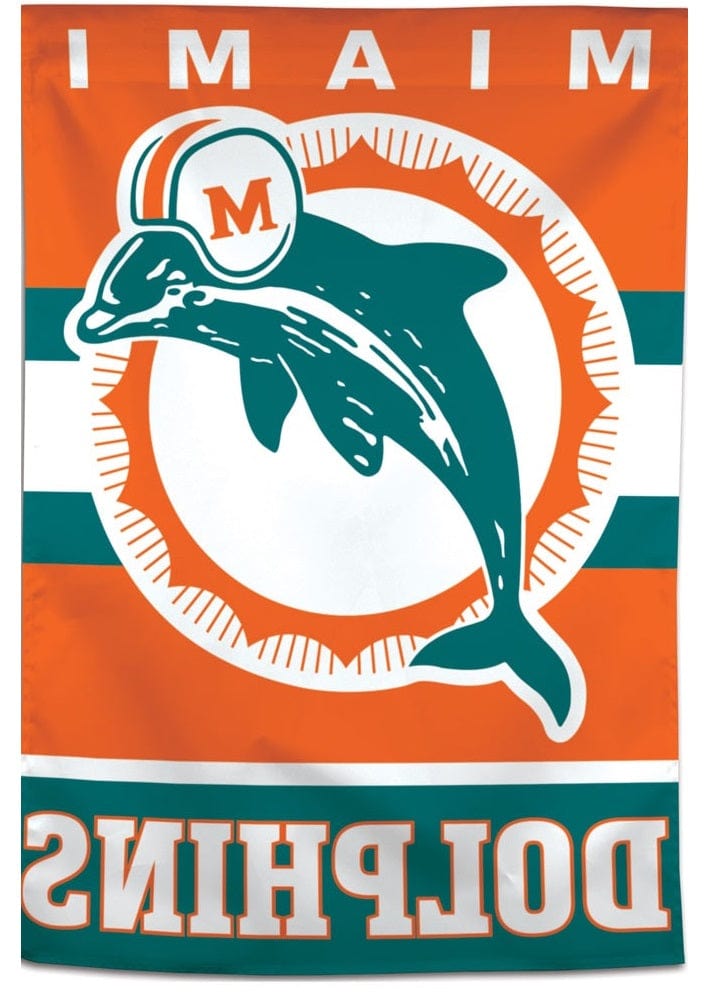 Miami Dolphins Banner Retro House Flag 42072118 Heartland Flags