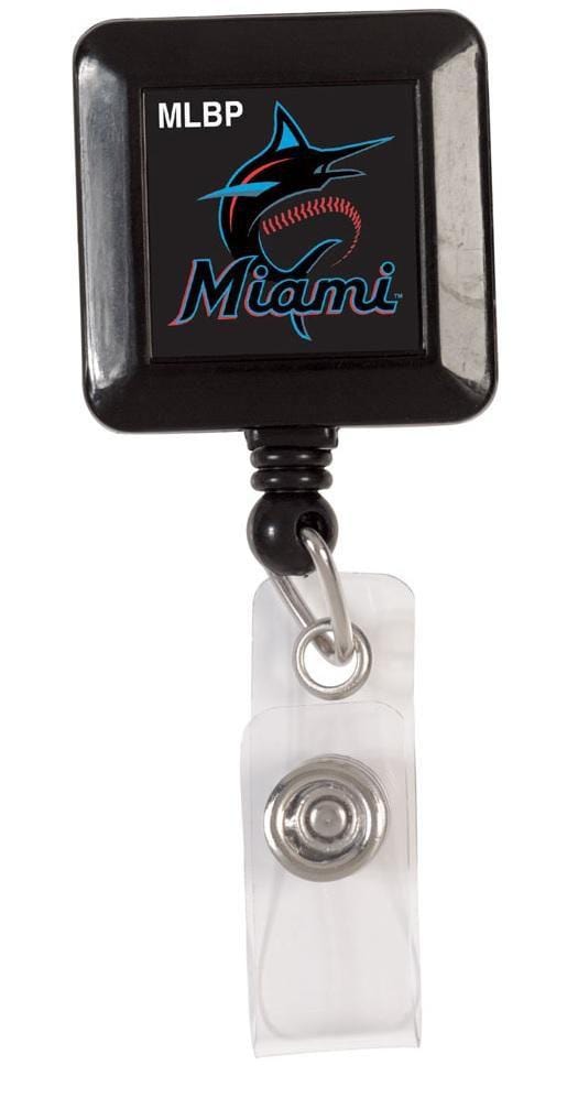Miami Marlins Reel Badge Holder 15281018 Heartland Flags