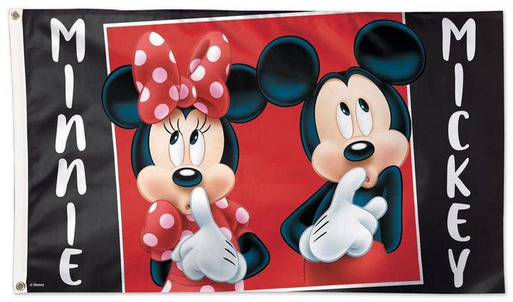 Mickey and Minnie Mouse Flag 3x5 Disney 94353118 Heartland Flags