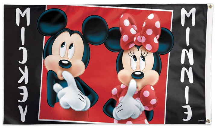 Mickey and Minnie Mouse Flag 3x5 Disney 94353118 Heartland Flags