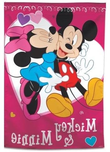 Mickey and Minnie Mouse Valentine Banner 94347118 Heartland Flags