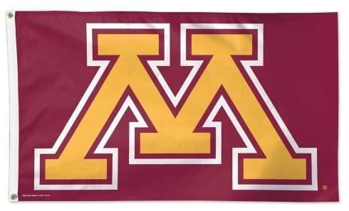 Minnesota Gophers Flag 3x5 M Logo 51252116 Heartland Flags